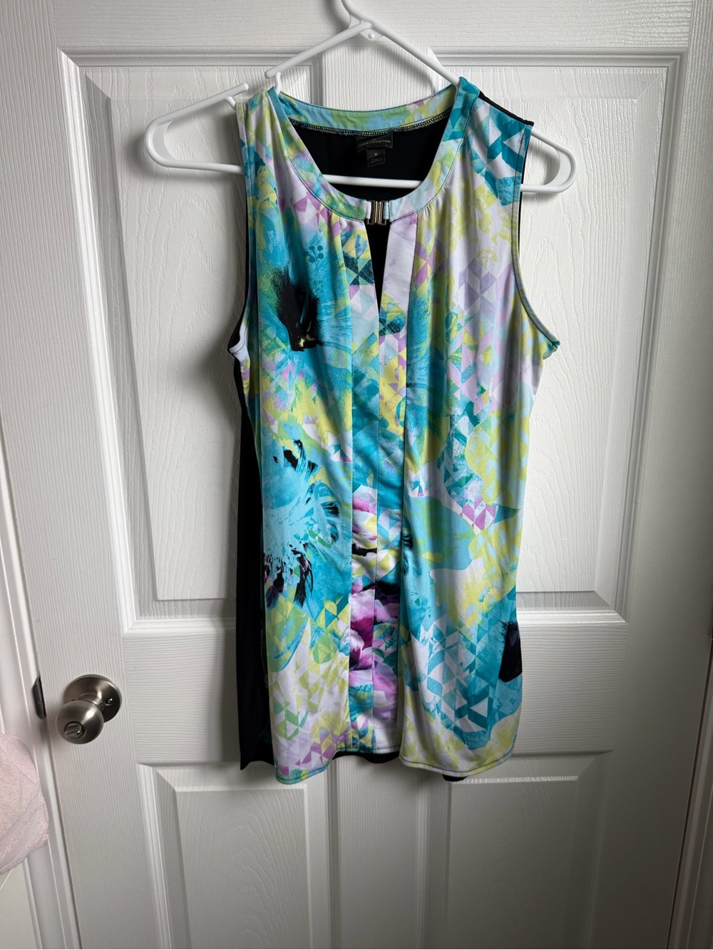Worthington Multicolor Printed Sleeveless Tank